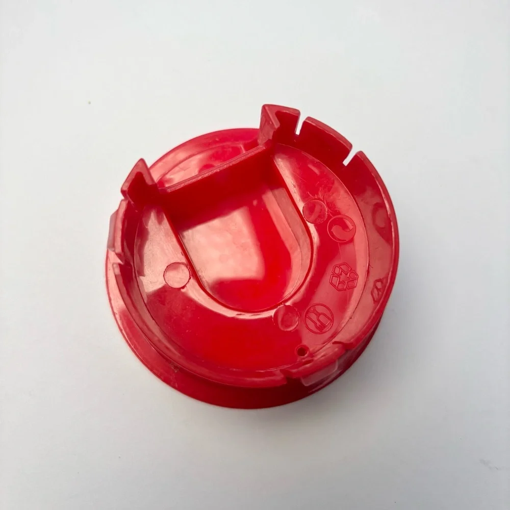 Vintage Lilac Replacement Lid for a Glass Juice Pitcher, Red Plastic